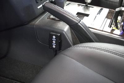 DTE PedalBox in the Pajero