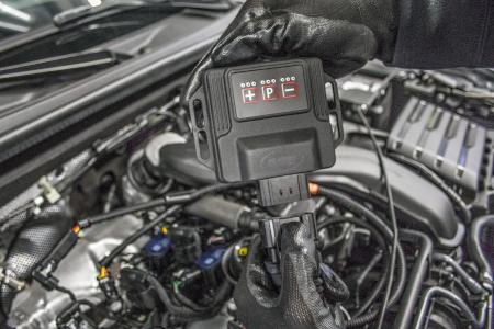 Chip-Tuning PowerControl X mit Smartphone-Steuerung f&uuml;r den Audi A4