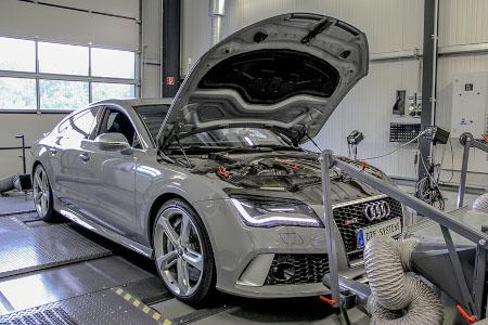 Performance measurement: The Audi A7 on DTE's dynamometer