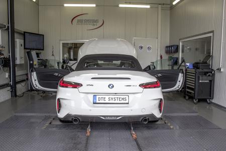 Performance measurement: BMW Z4 on DTE's dynamometer