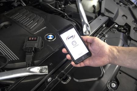 PowerControl X mit Smartphone-Steuerung f&uuml;r den BMW X5