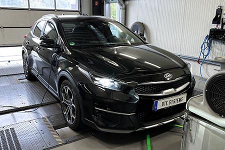 Kia XCeed on the dynamometer: More power for the SUV