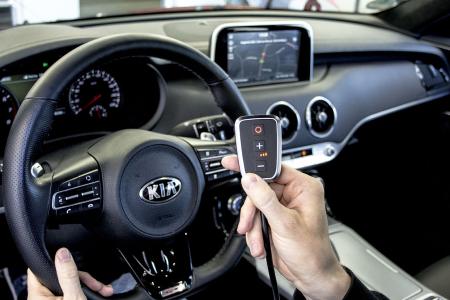 PedalBox+ im Kia Stinger