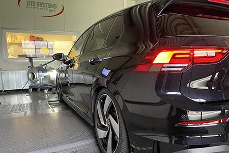 The Golf 8 GTI on DTE's tuning bench