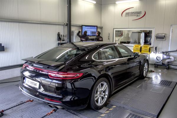 DTE motor tuning for the new Porsche Panamera 4S