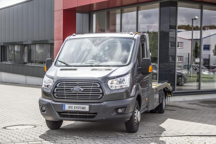 Ford Transit: More power for the chassis cab