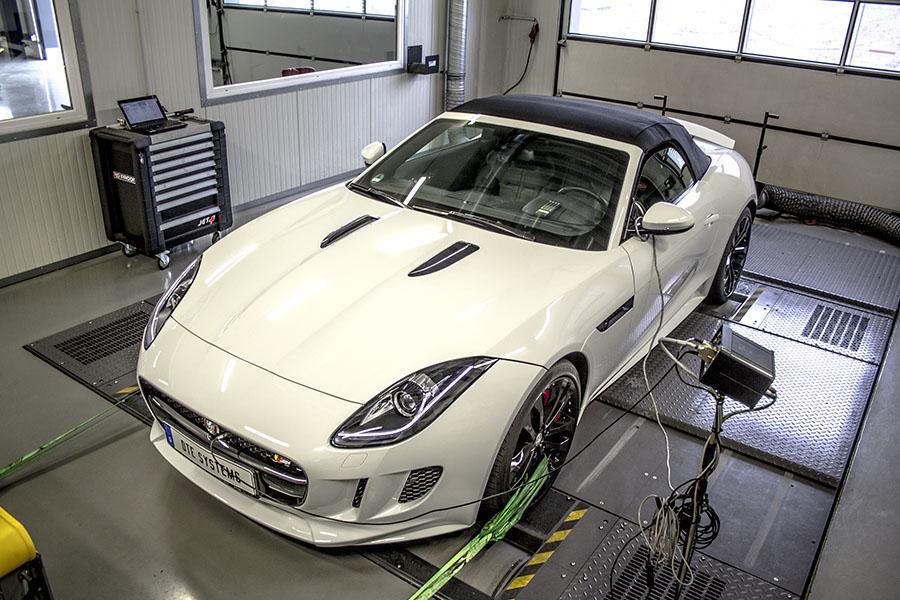 Chiptuning for the new Jaguar F-Type