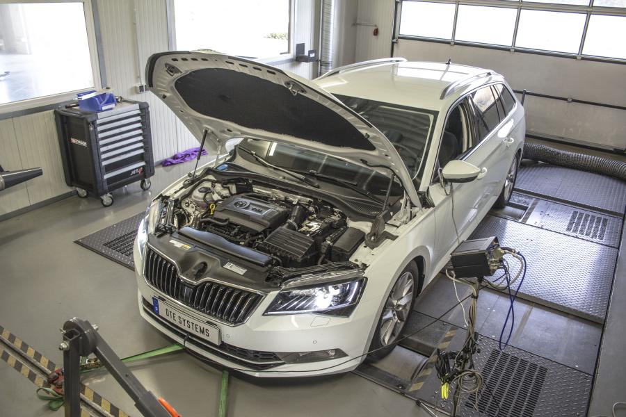 More power and performance for Skoda Superb III Combi with chip tuning