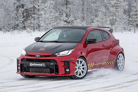 Toyota Yaria GR Racing Edition at the Continental comparsion test