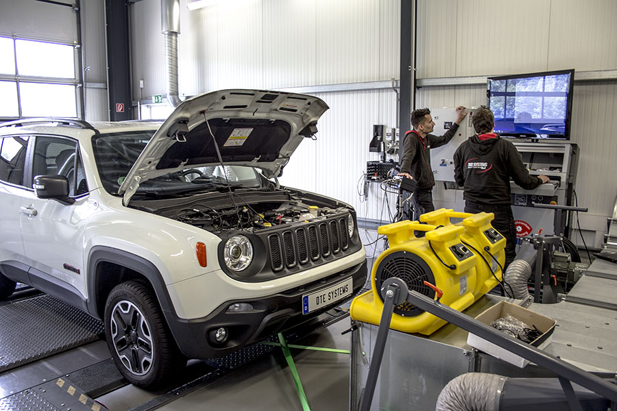 Performance enhancement and PedalBox for the perfect Jeep Renegade 2.0 tuning
